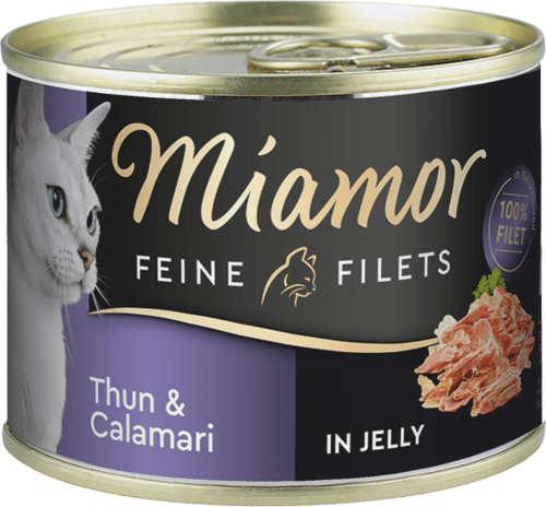 Miamor Feine Filets in Jelly Ringpull-Dose 185g