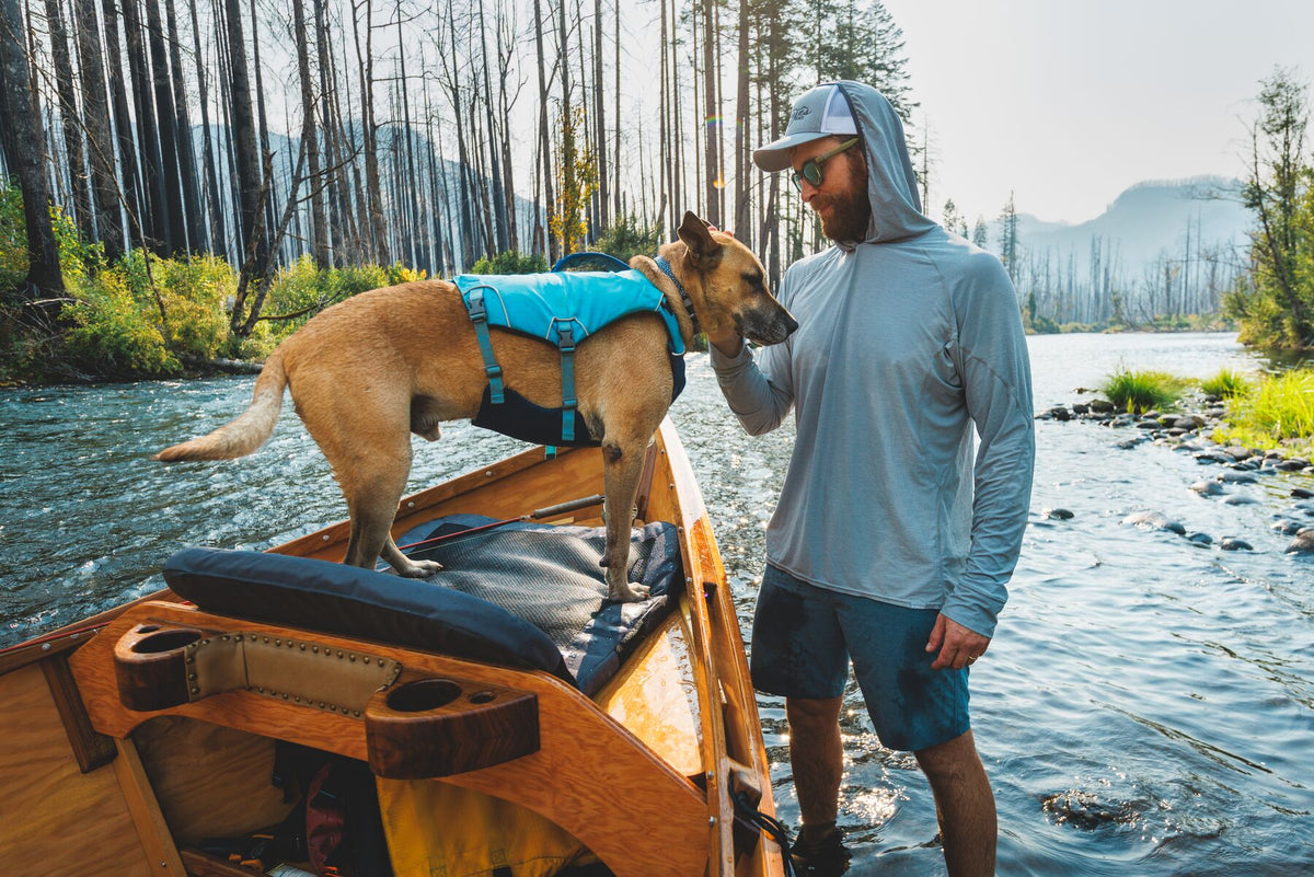 Ruffwear Confluence™ Support Jacket Biolumin Blue