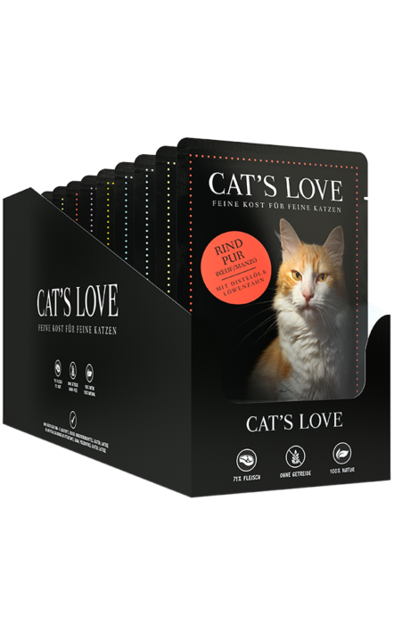 Cat's Love Multipack (2x6 Adultsorten 85g) 1020g