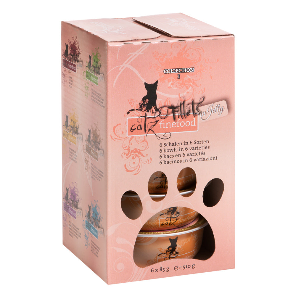 catz finefood Fillets Multipack (6 x 85g) 510g (Schale)
