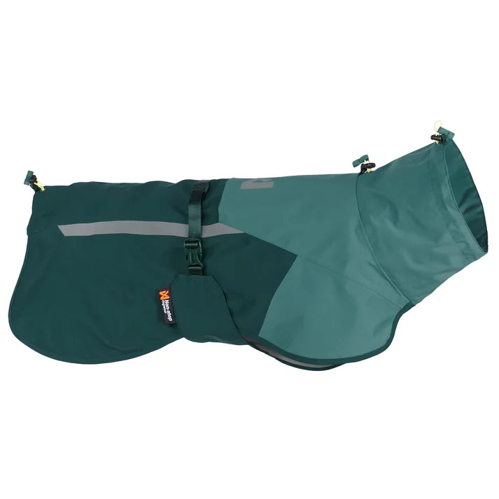 Non-stop dogwear Fjord raincoat 2.0 teal