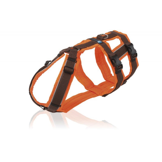 annyx Geschirr Safety Protect leuchtorange / braun