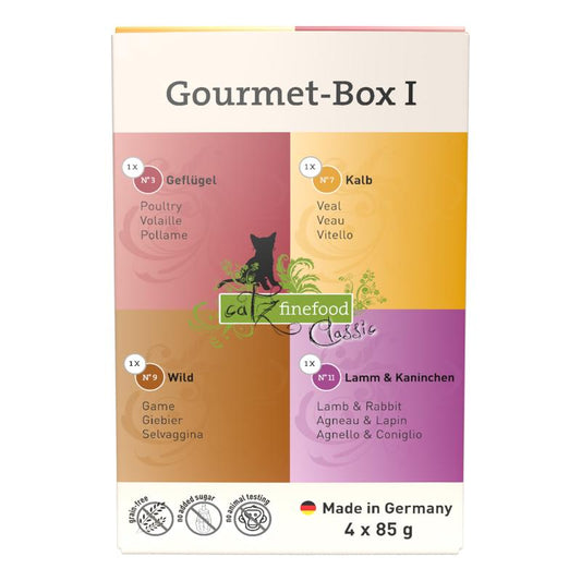 catz finefood Classic Gourmetbox I 4x85g