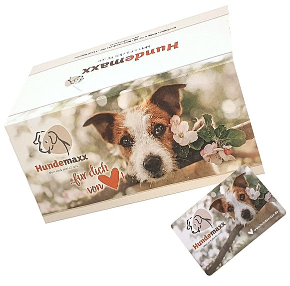 Hundemaxx Geschenkkarte (Gutscheinkarte)