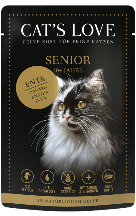 Cat's Love Senior Ente 85g