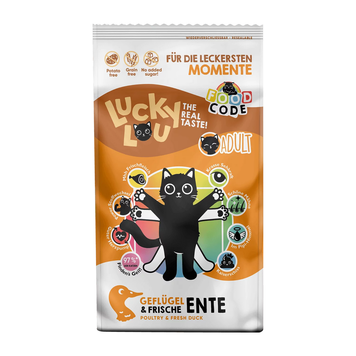 Lucky Lou Food Code Adult