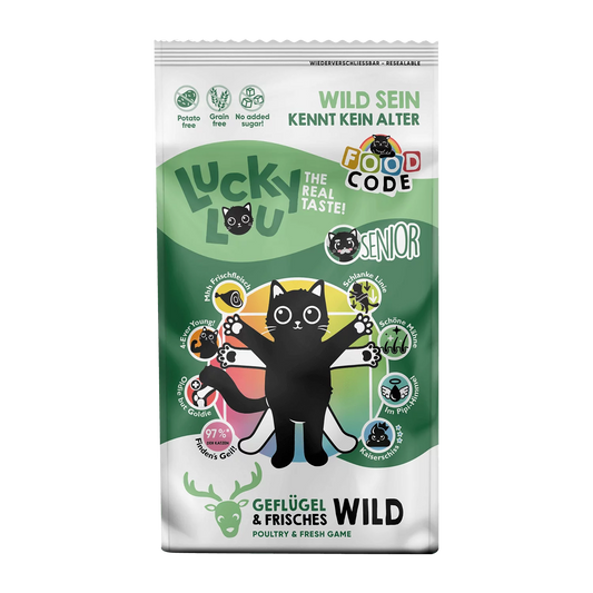 Lucky Lou Food Code Senior Geflügel & Wild