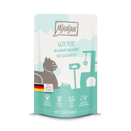 Mjamjam Katze Mahlzeit - Pouchie