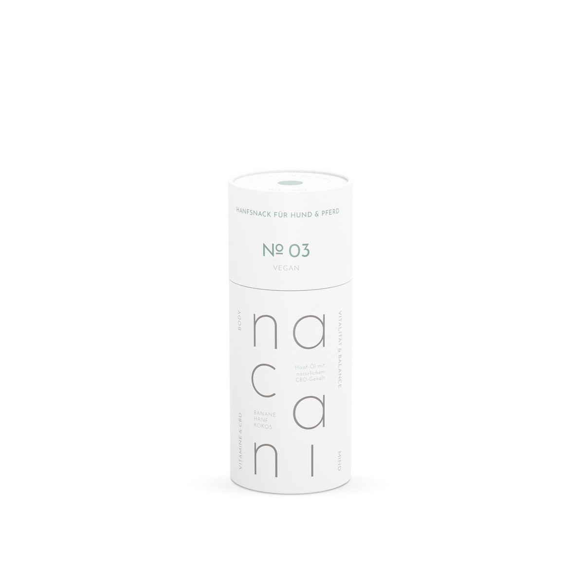 nacani Hanf-Leckerli mit natürlichem CBD-Anteil