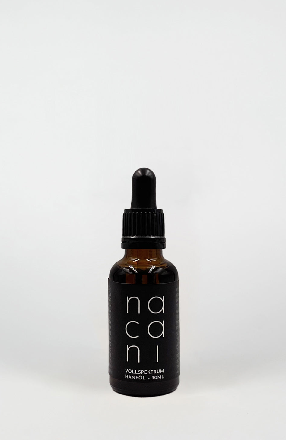 nacani Reines Hanf-Öl mit natürlichem CBD-Anteil, 2,8% Pipetten-Fläschchen