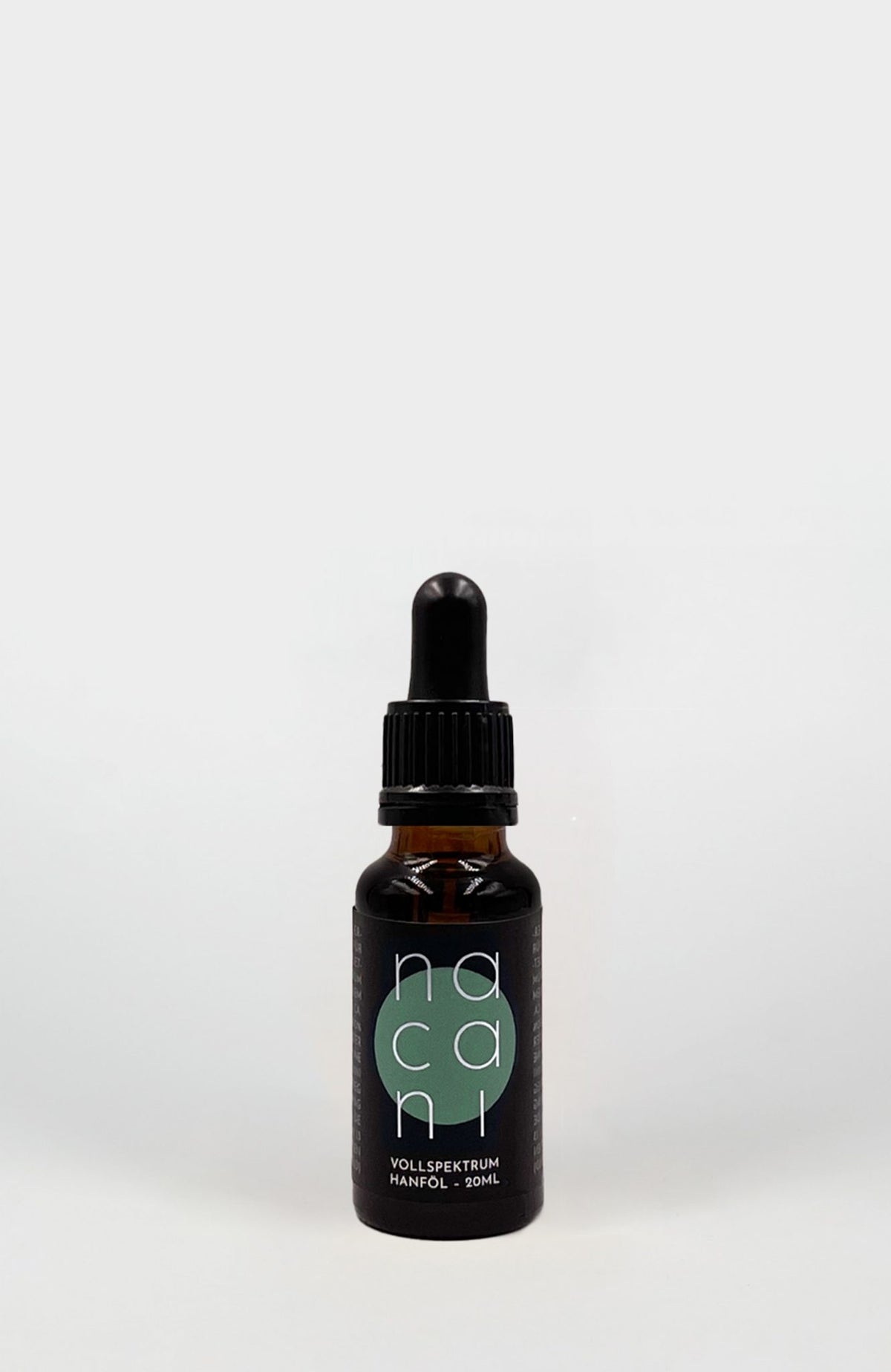 nacani Reines Hanf-Öl mit natürlichem CBD-Anteil, 5,6% Pipetten-Fläschchen