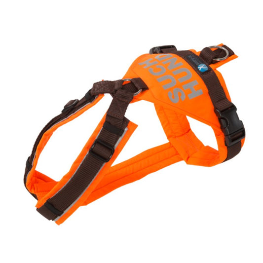 annyx Geschirr Suchhund leuchtorange / braun