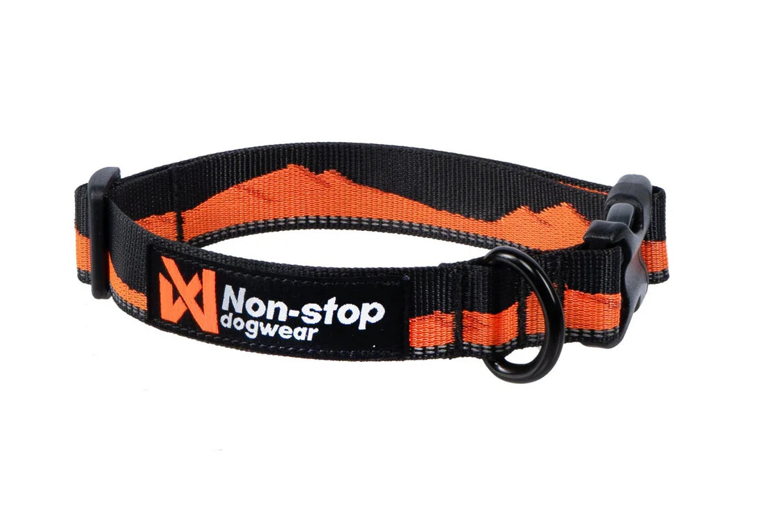 Non-stop dogwear Trail Quest Collar sunset