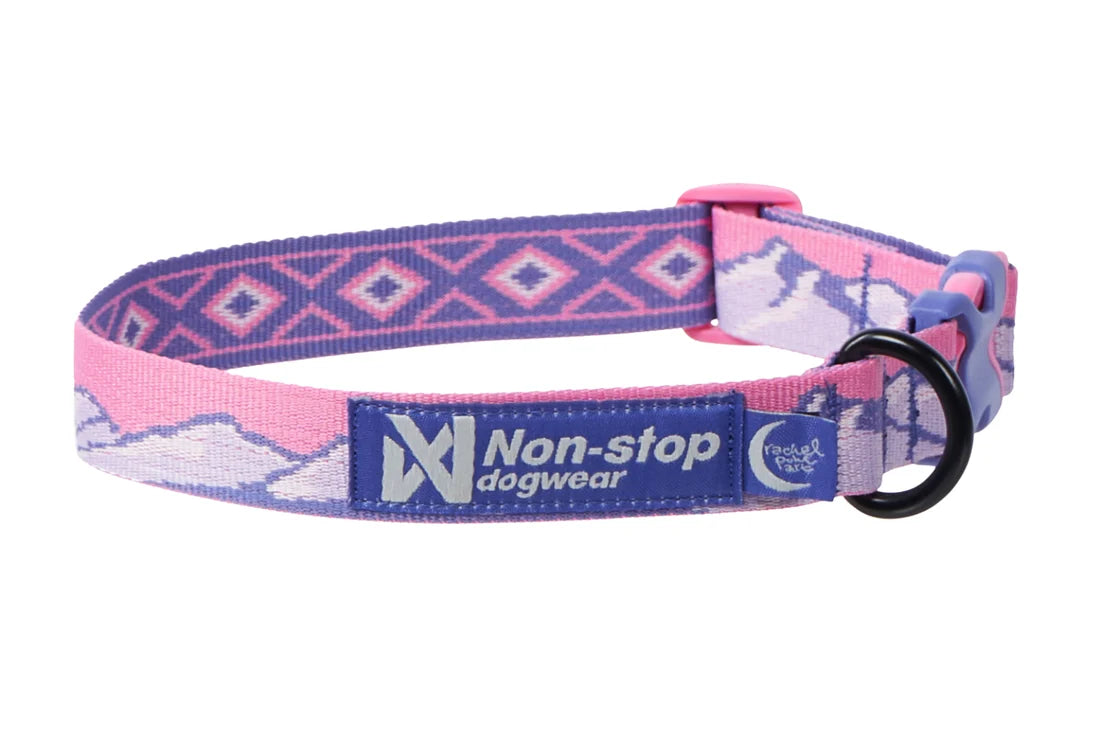Non-stop dogwear Trail Quest Collar RP signature edition purple/pink