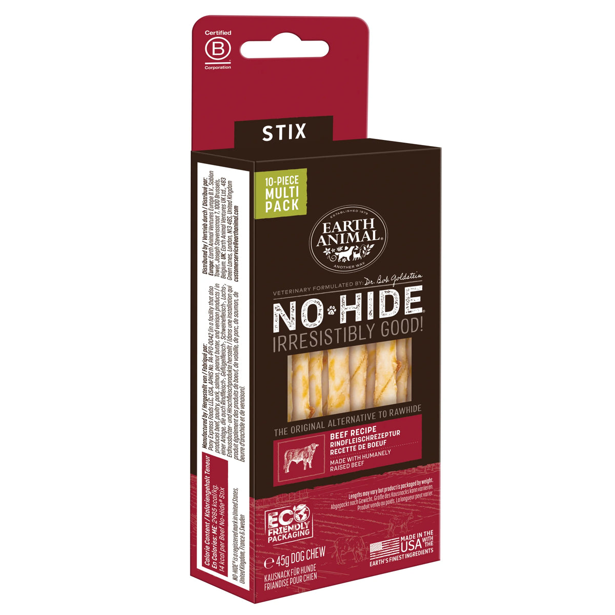 No-Hide Stix Rind 10 St.