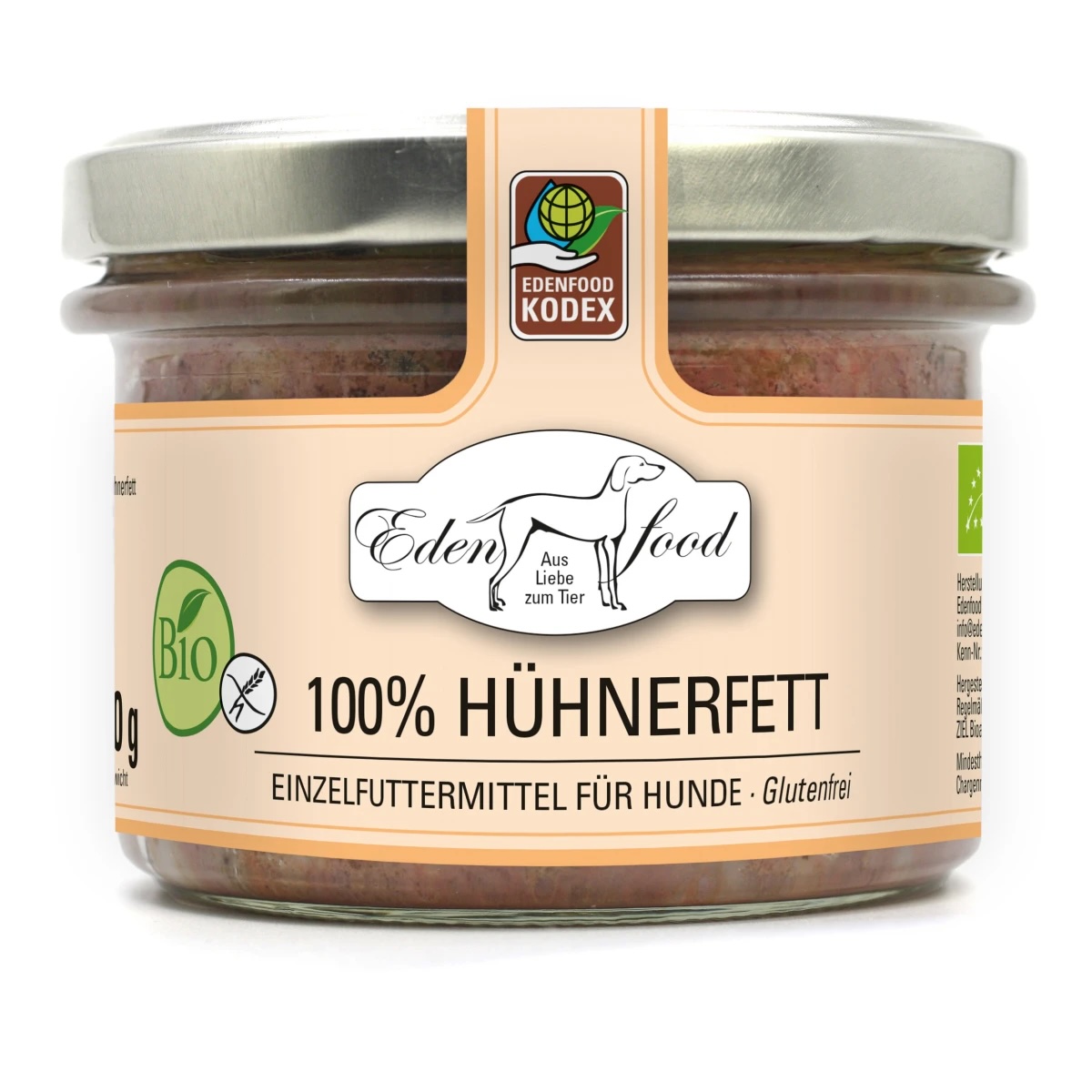 Edenfood 100% Bio-Hühnerfett 170g