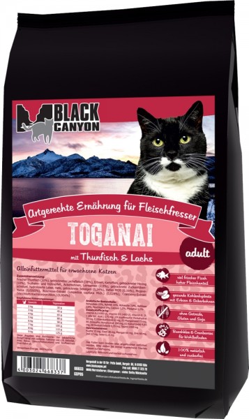 Black Canyon Cat Toganai mit Thunfisch & Lachs