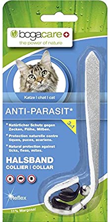 Bogacare Anti-Parasit Vlies Halsband Katze Reflex