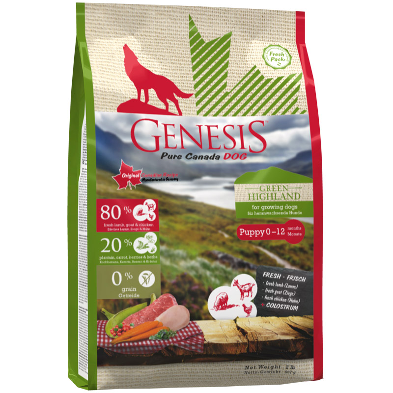 Genesis Dog Green Highland - Puppy
