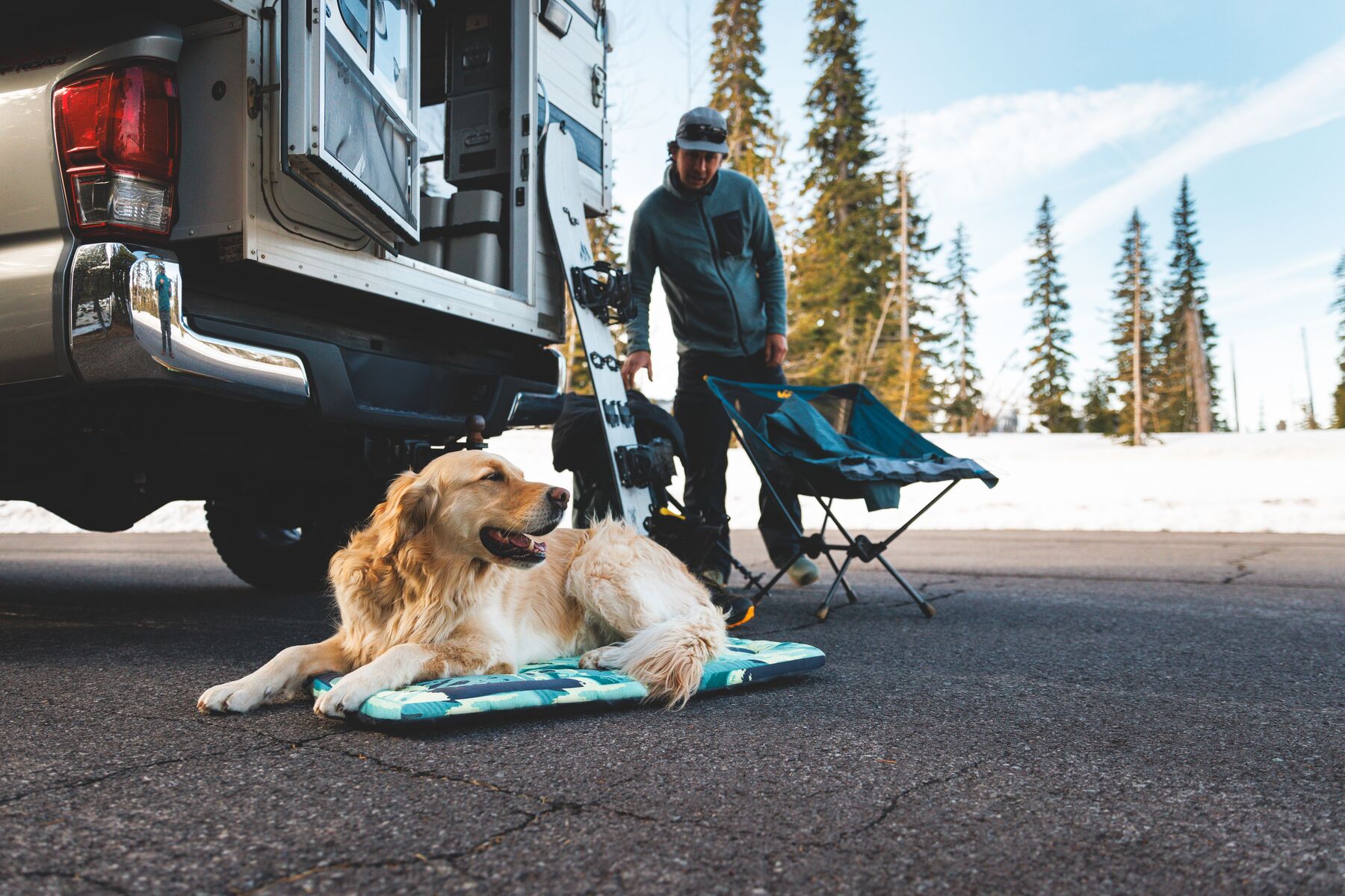 Ruffwear Basecamp™ Bed Sweeping Sage