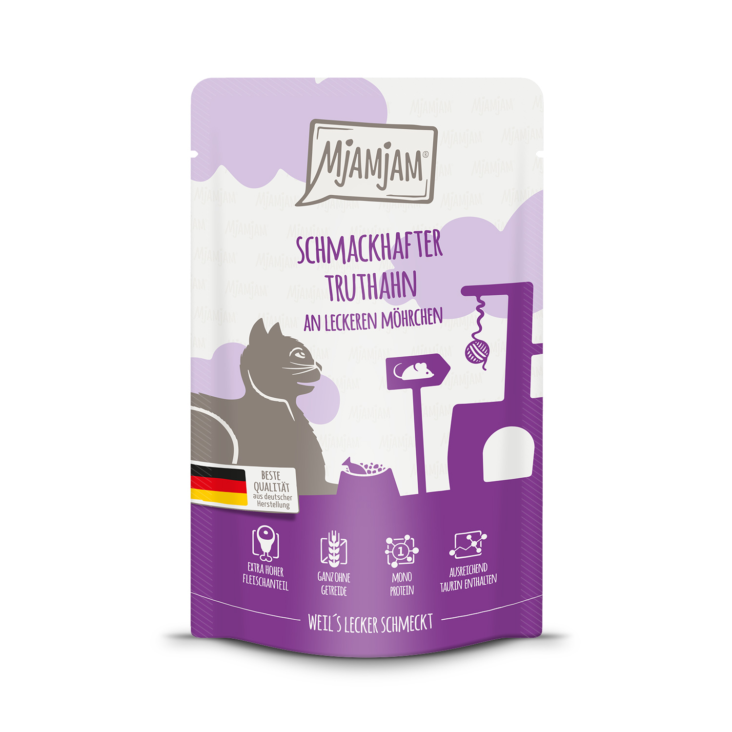 Mjamjam Katze Mahlzeit - Pouchie