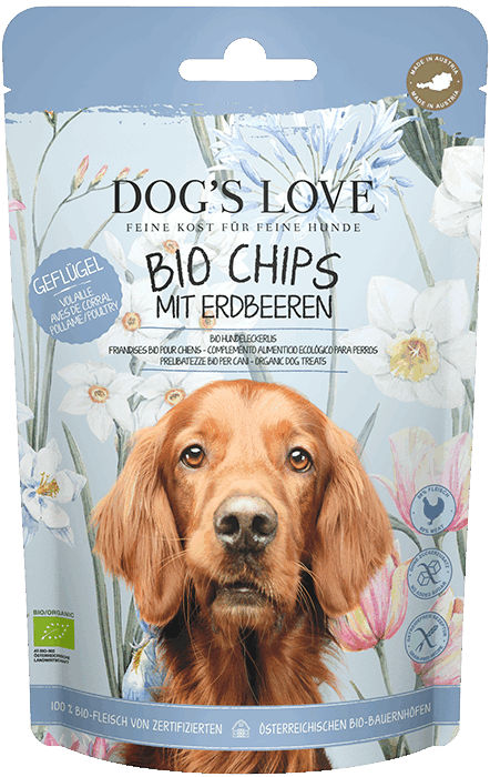 Dog's Love BIO Spring Chips Geflügel 150g