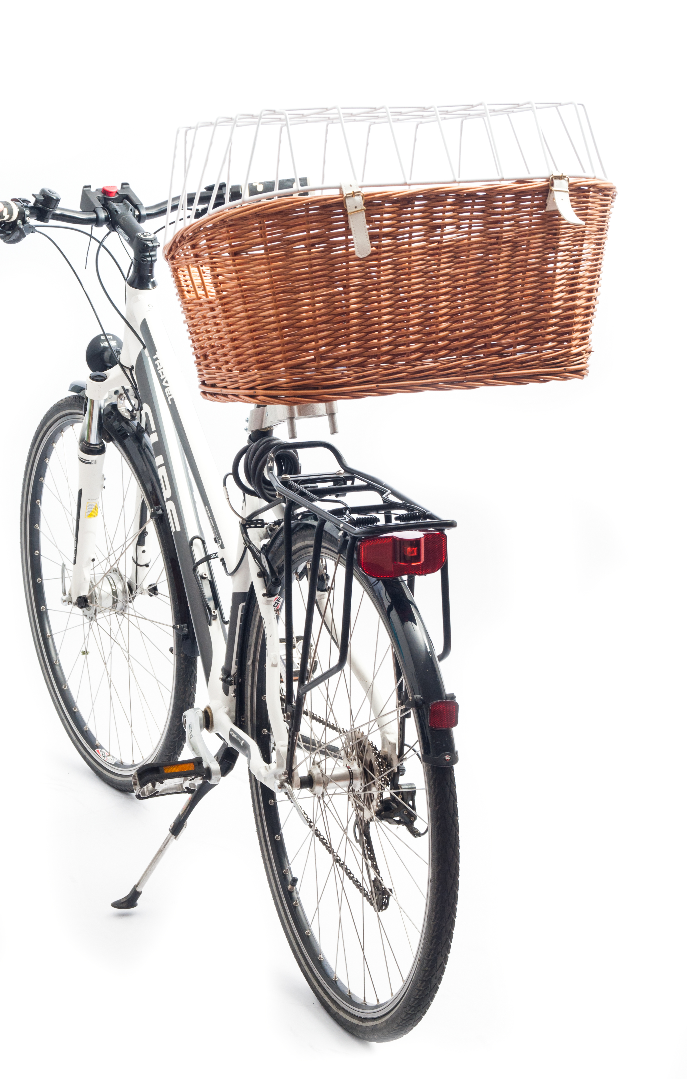 Aumüller Fahrradkorb komplett für Sattelrohrmontage