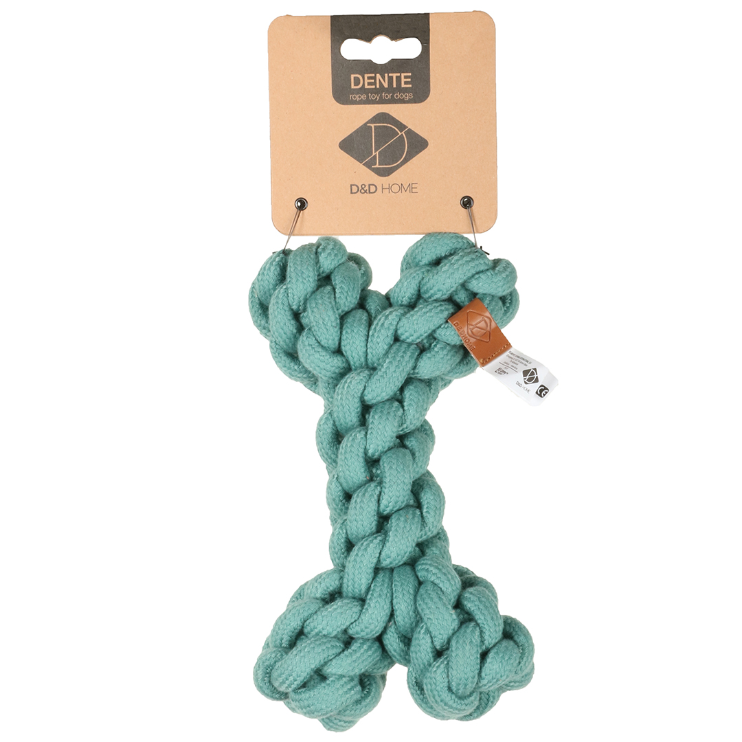 D&D Dente Rope Toy blau