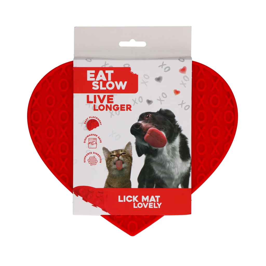 Eat Slow Live Longer Lick Mat Lovely