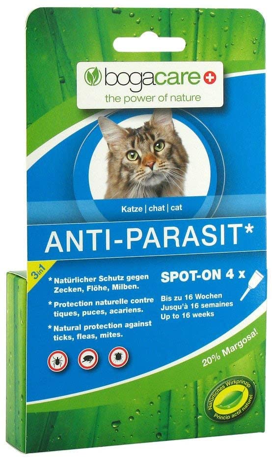 Bogacare Anti-Parasit Spot-On Katze 4x0.75ml