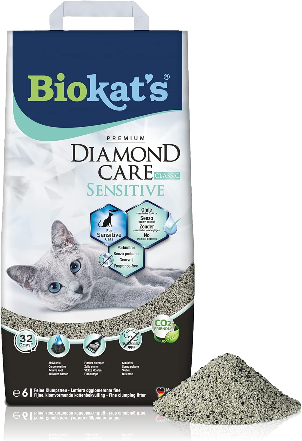 Biokat's Diamond Care Sensitive 6 Liter