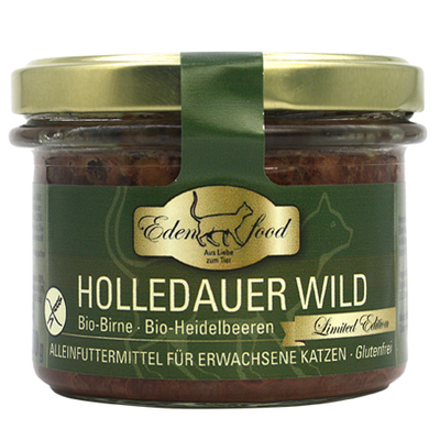 Edenfood Katzenmenü Holledauer Wild - limited edition 200g
