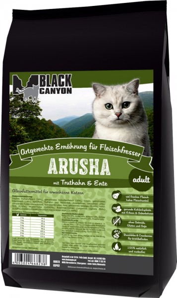 Black Canyon Cat Arusha mit Truthahn & Ente