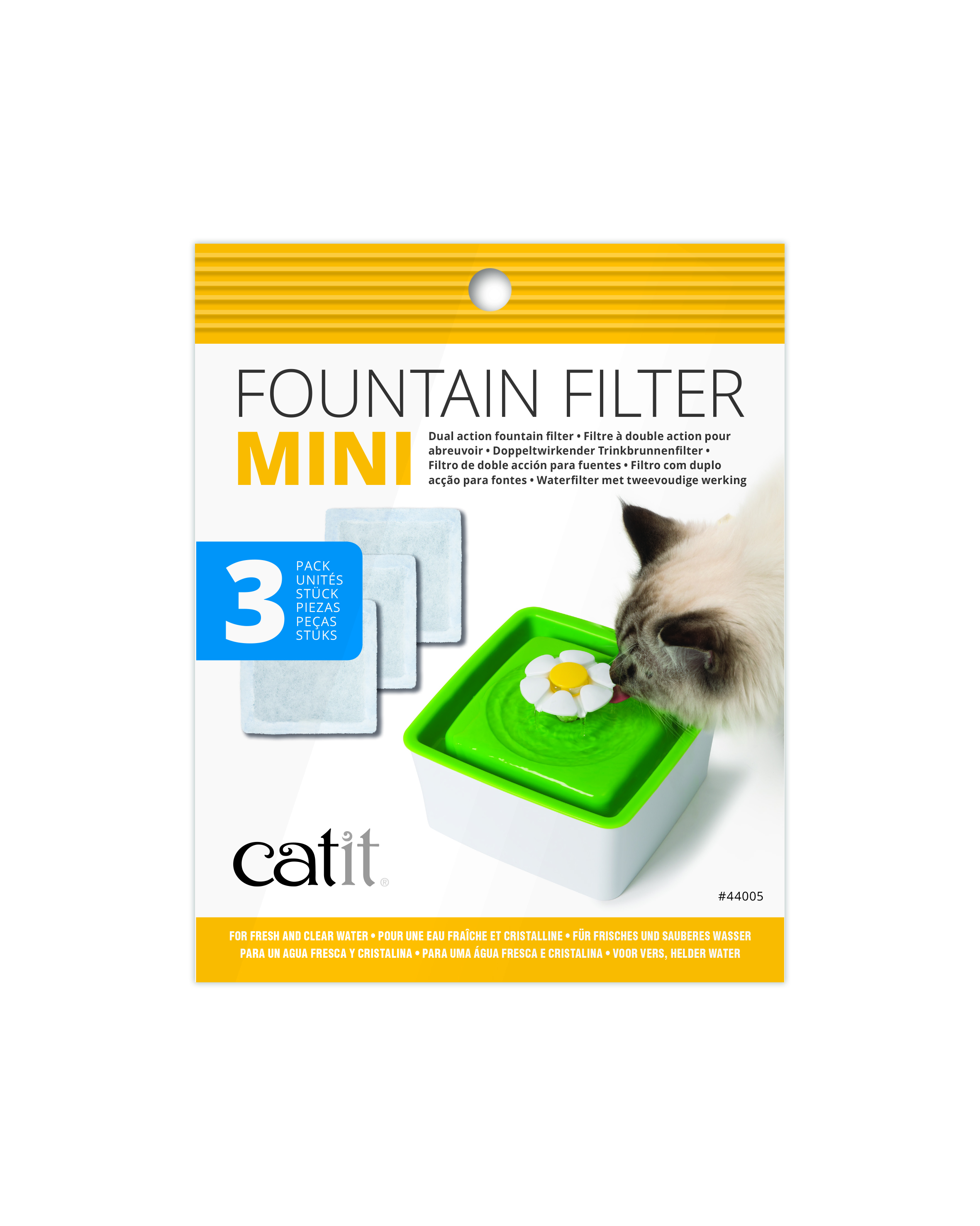 Hagen Catit 2.0 Ersatzfilter Mini 3er-Pack