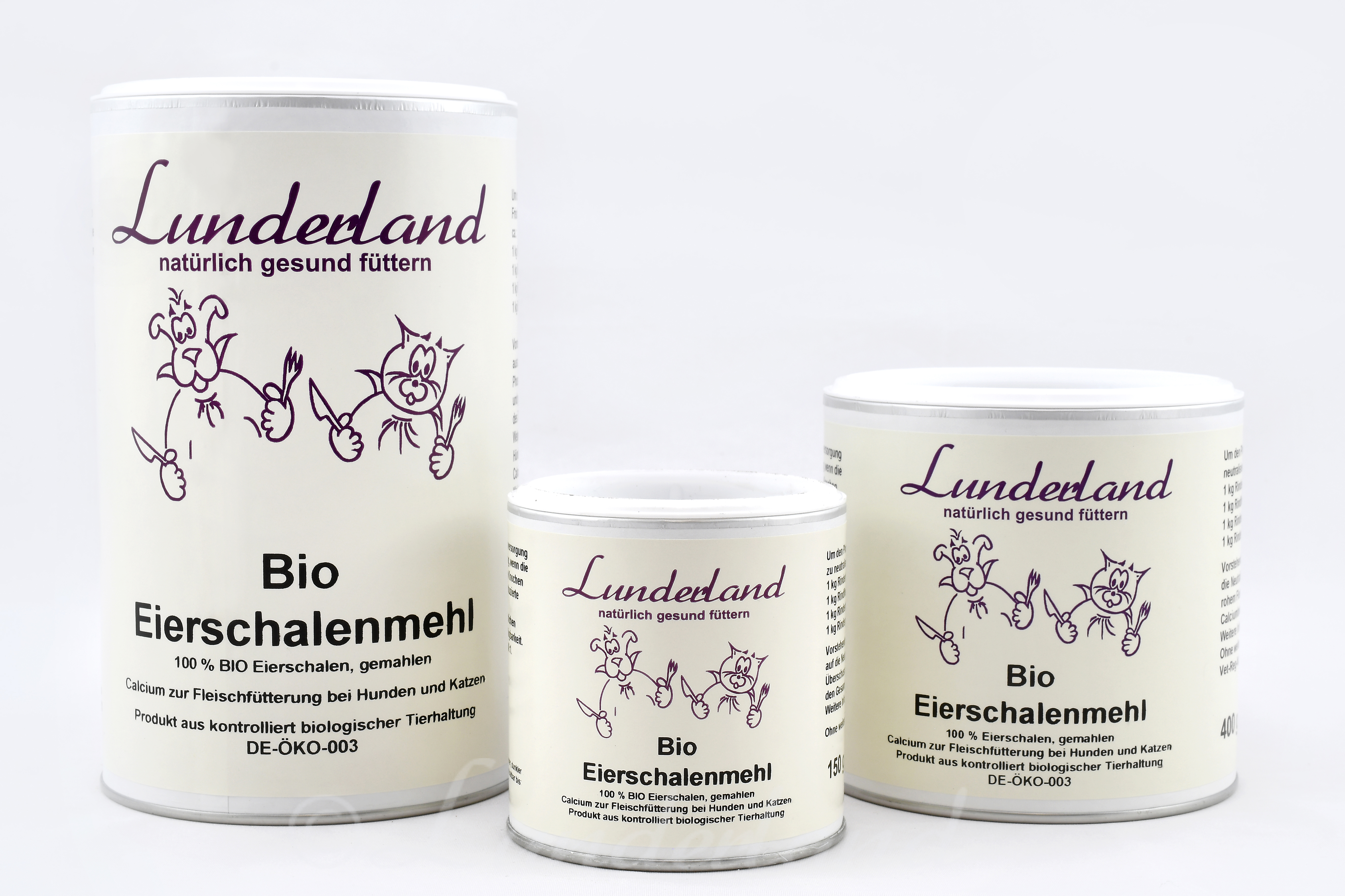 Lunderland Bio-Eierschalenmehl