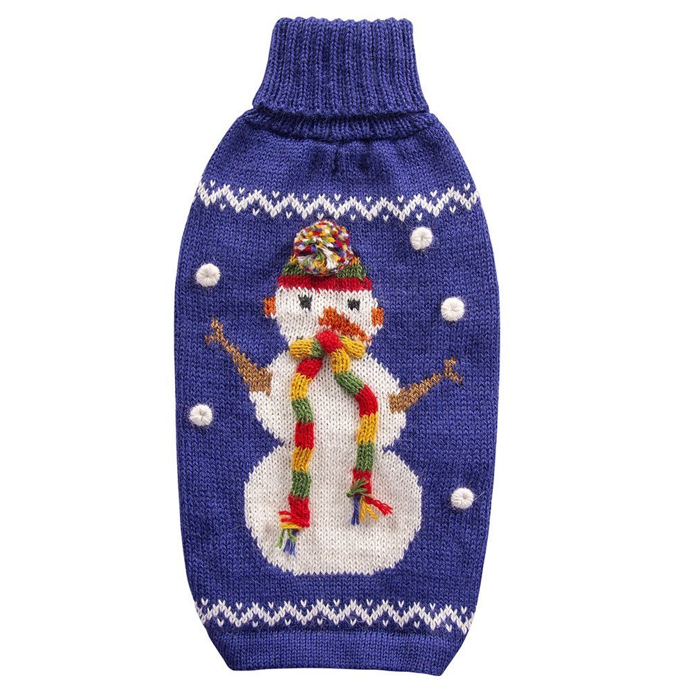 Alqo Wasi Hunde-Pullover Snowman