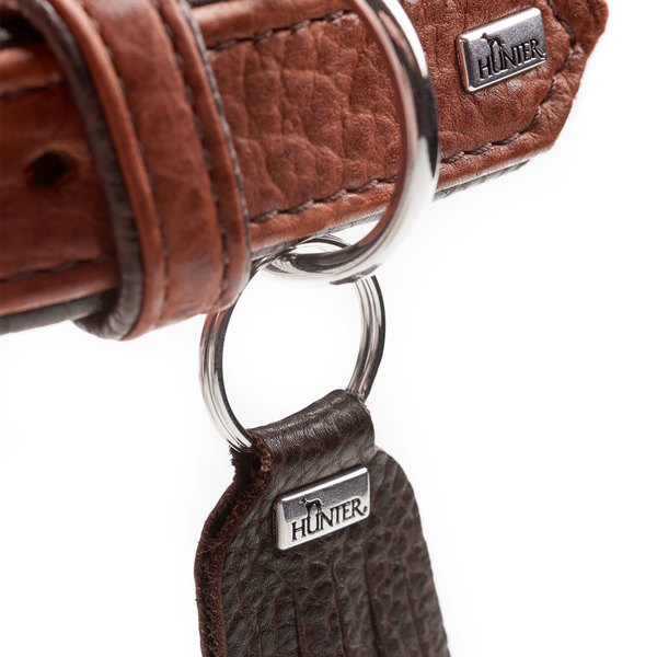 Hunter Halsband Cody, Bisonleder