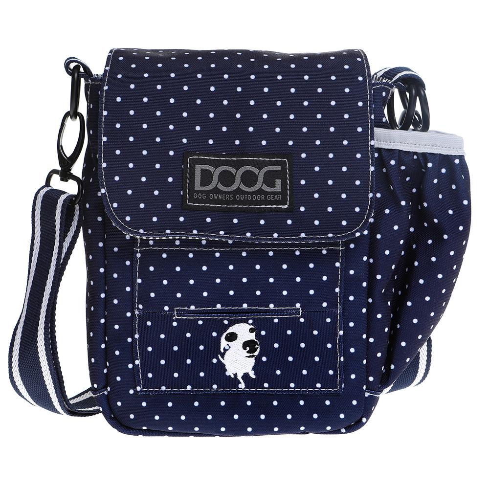 DOOG Shoulder Bag Stella navy/polka dot