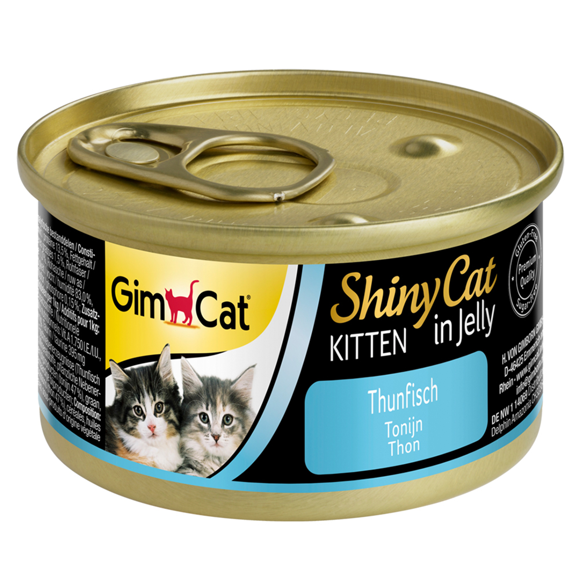 GimCat ShinyCat Kitten in Jelly 70g