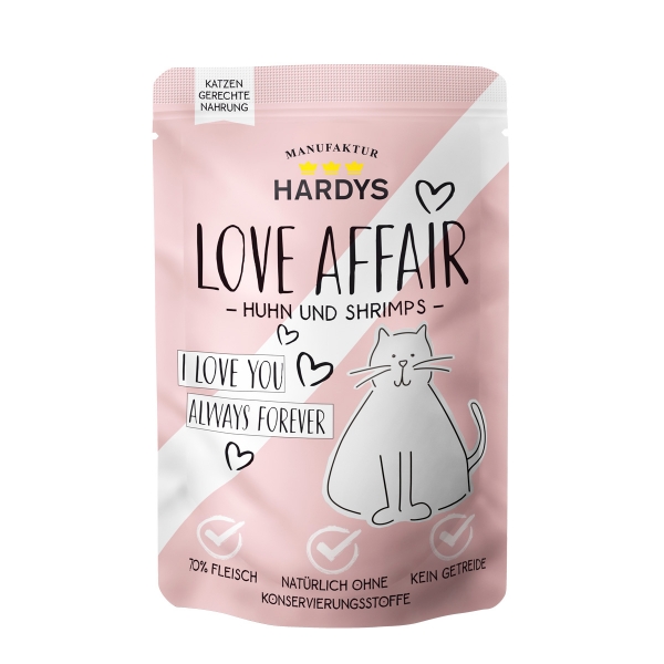 Hardy's Katze Love Affair 100g Pouch