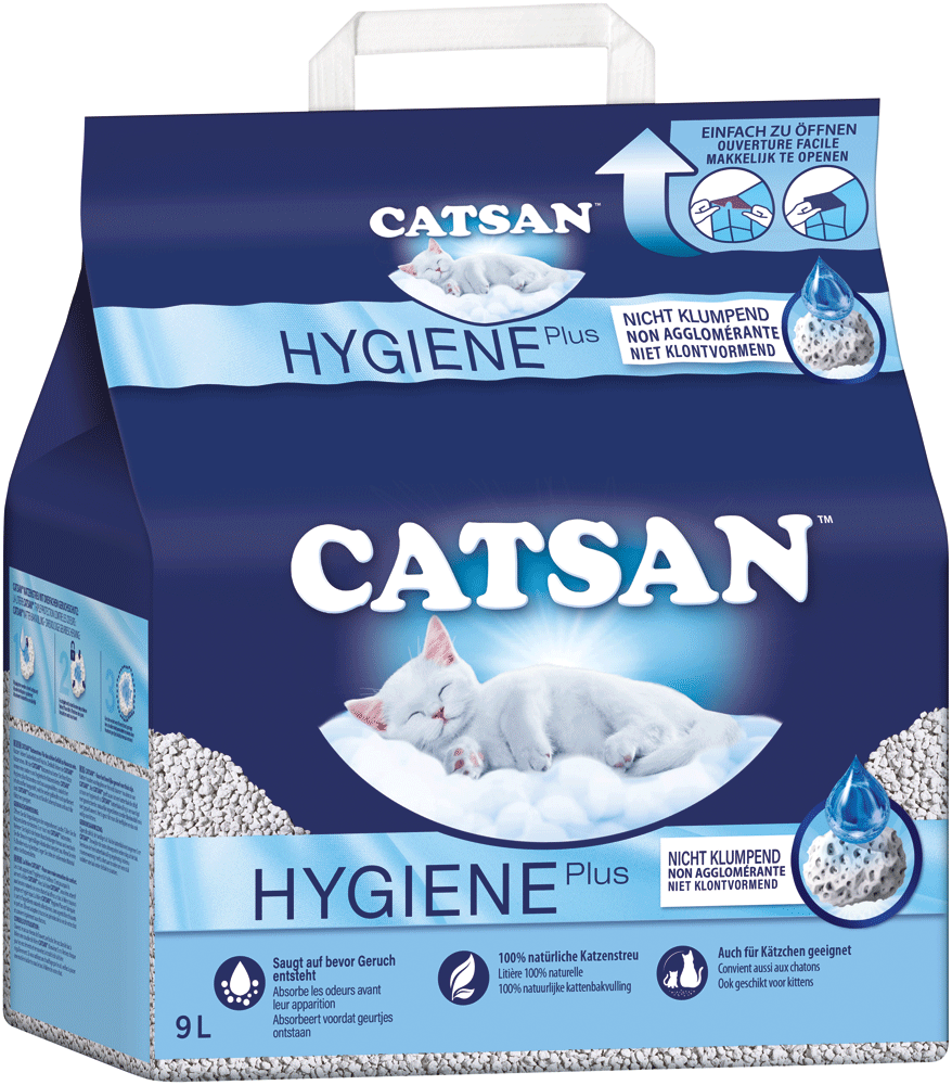 Catsan Hygienestreu Plus