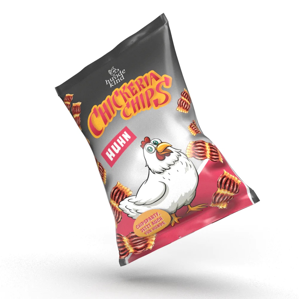 Hundekind Hundesnack Chips Chickeria 80g