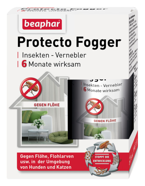 Beaphar Protecto Insekten Vernebler (Fogger) 2x75ml